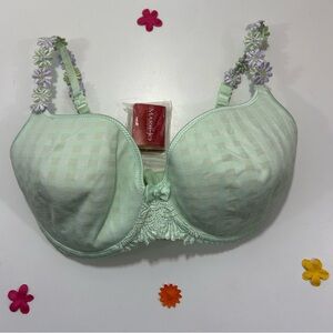 Marie Jo Avero Green Lightly Padded Bra 32E NWT